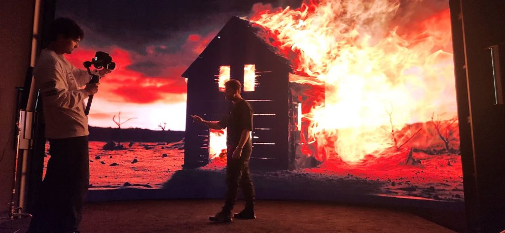 Behind the Scenes: SWIM’s Cinematic Music Video Filmed at Upperland Studio’s LED Wall in Vancouver