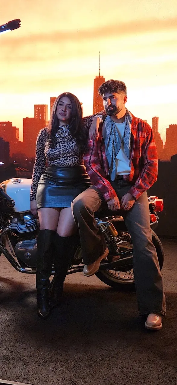 Route 66 Films: Motorcycle Night Scenes at Upperland Studio — production photograph 7