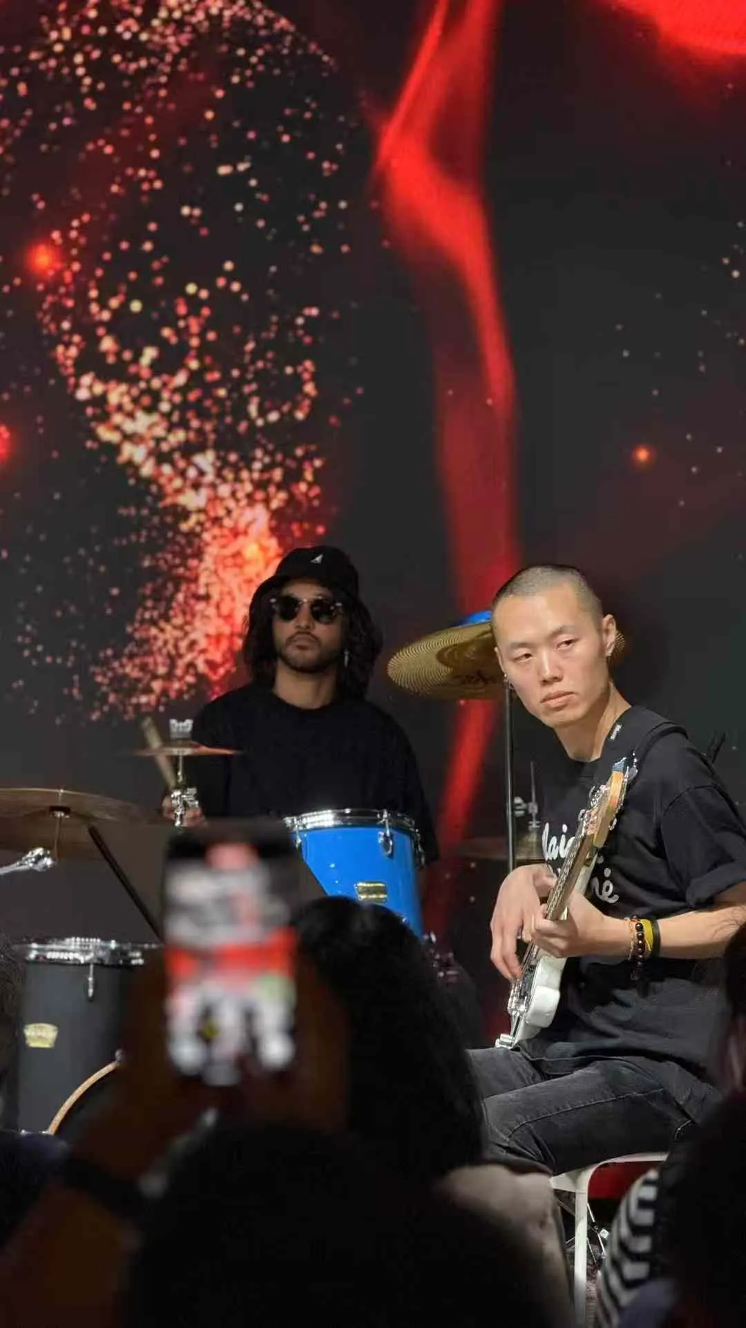 Vivian Lang现场演出LED视觉