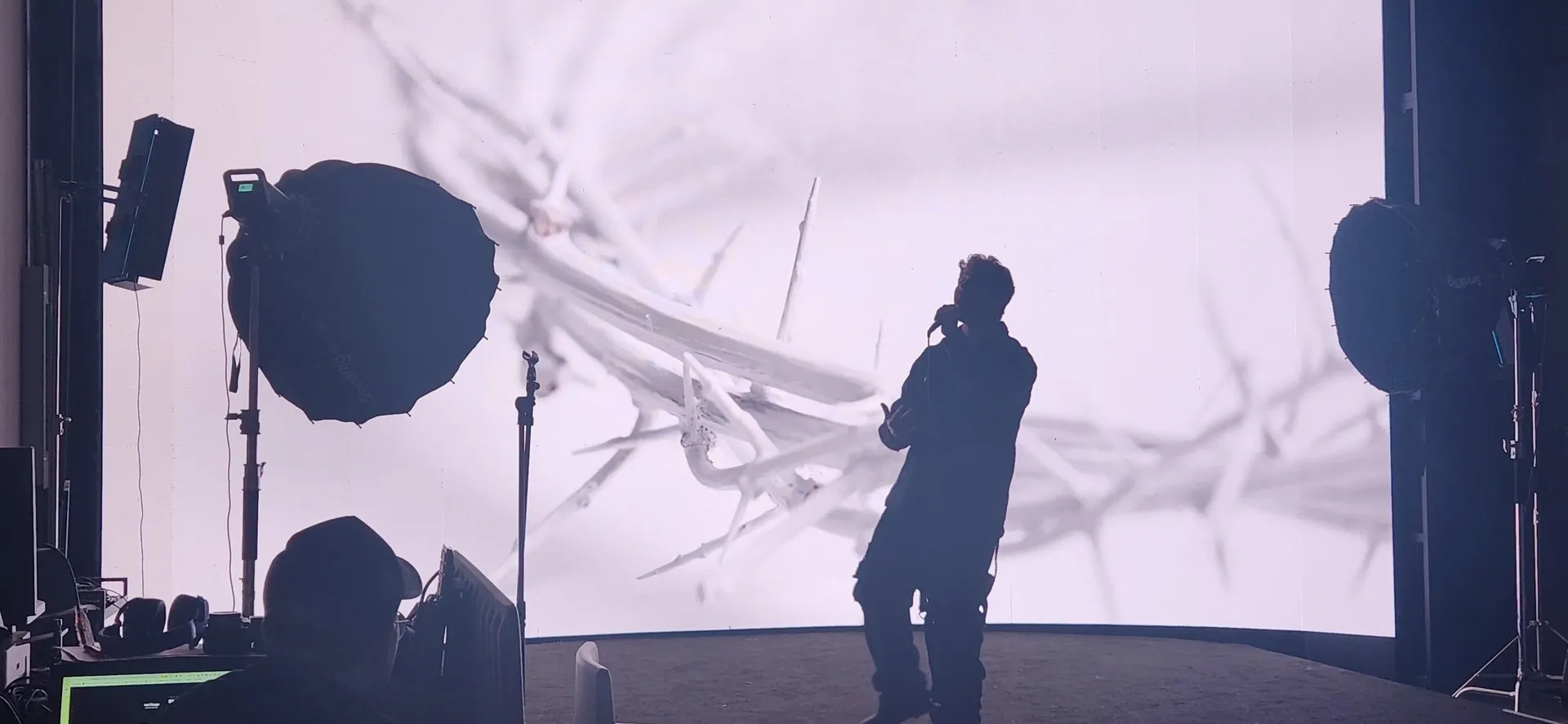 SWIM microphone performance in silhouette