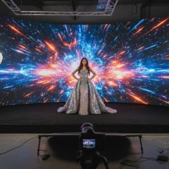 fashion filming in Vancouver LED wall studio