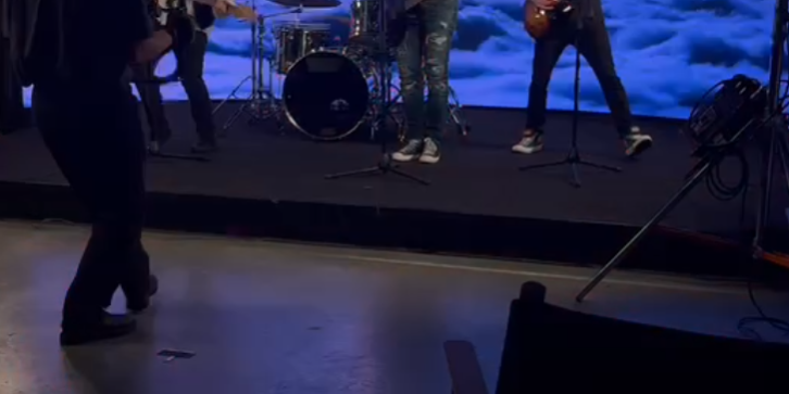 Music video on an LED wall in Vancouver Music video on an LED wall in Vancouver