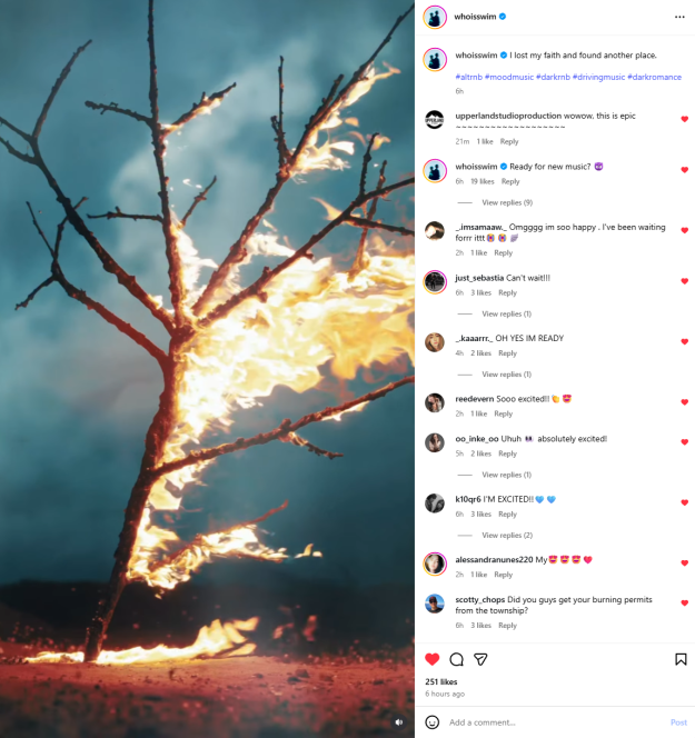 Behind the Scenes: SWIM’s Cinematic Music Video Filmed at Upperland Studio’s LED Wall in Vancouver