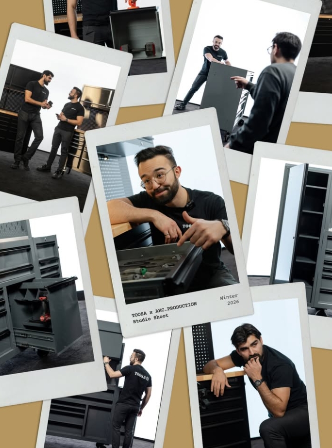 behind the scenes flicks of our latest studio shoot